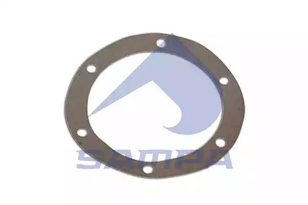 прокладка крышки ступицы !бумаж 120x160x3 \SAF RBM,RLSM,RSM,RZM,WRLZM,WRZM 075037 SAMPA