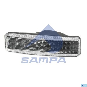 Фонарь габаритный SCANIA 4 series на крышу (белый) SAMPA 042066 SAMPA