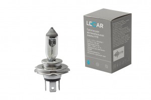 Лампа галогенная H19 12V 55W (PU43t-3) LECAR000231301 LECAR