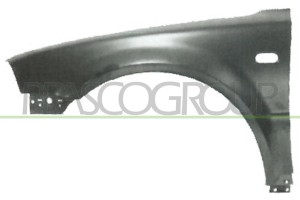 крыло переднее лев. с бок. отверст. повторителя мод. 01-03!\ VW Passat B5 00-05 VG0533014 PRASCO GROUP