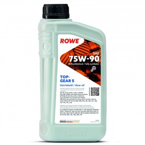 Масло трансмиссионное HIGHTEC TOPGEAR 75W90 S GL-4/GL-5 синт.1л ROWE 25002001099 ROWE