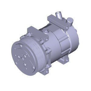 Компрессор ЯМЗ-534 кондиционера АВТОДИЗЕЛЬ 5340811401010 YAMZ