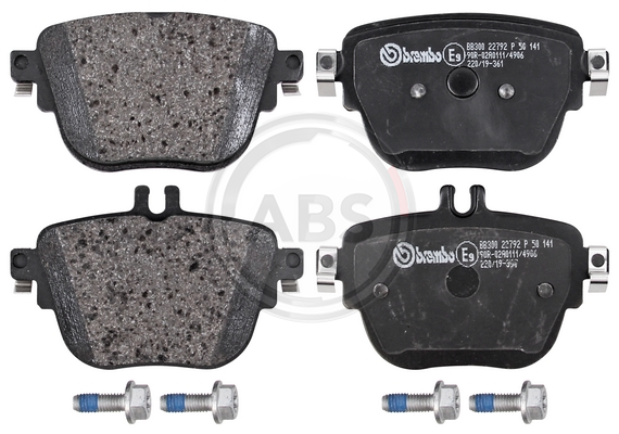 Колодки тормозные дисковые P50141 P50141 BREMBO