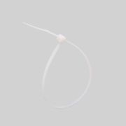 хомут-стяжка кабельная нейлоновая! 300x4.8мм, белый, упаковка 100шт. 07-1302 REXANT