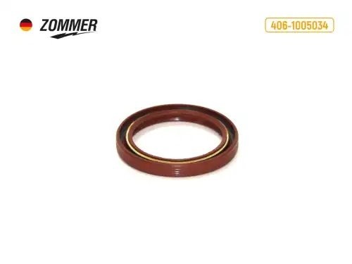 Сальник коленвала дв. 406, 405, 409 передний (красный) 55*70*8 Z4061005034 ZOMMER