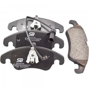 Колодки тормозные передние (AUDI A6/ALLROAD/S6/A7 (1LA/1LJ) 10-) BP33477W BP33477W SB NAGAMOCHI