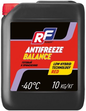 17485N RUSEFF Антифриз ANTIFREEZE Balance красн. (10кг) 17485N RUSEFF