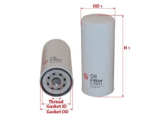 Фильтр масляный DONALDSON C7911 C7911 SAKURA