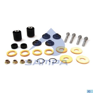 РМК кабины (с/блоки 2 шт., подшипники, болты, шайбы) MAN TGA 020544 SAMPA