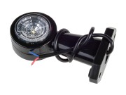 фонарь габаритный! рожок короткий LED I-0 красный/белый 12-36V с кабелем\ 87-33527-SX STELLOX