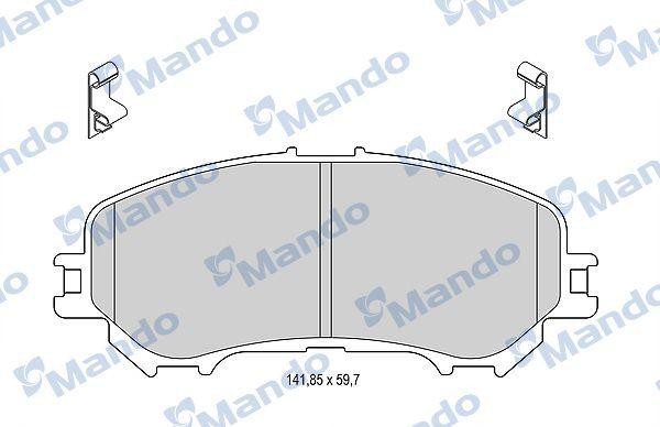 NISSAN QASHQAI (J11) (2014>) MBF015287 MANDO