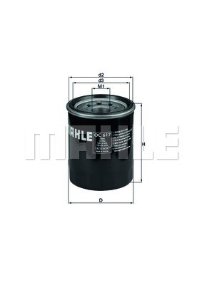 HONDA CIVIC (2001-2005) OC617 MAHLE KNECHT
