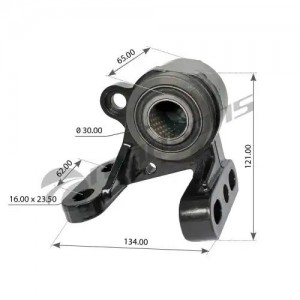 Кронштейн DAF торсиона кабины левый MANSONS 200247 MANSONS