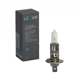 Лампа галогенная H1 12V 55W (P14.5s) LECAR000011301 LECAR