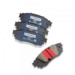 Торм. колодки дисковые задн. PLUS Toyota Camry 17- RAV4 V 18- Lexus ES VII 18- R M2622434P MARSHALL