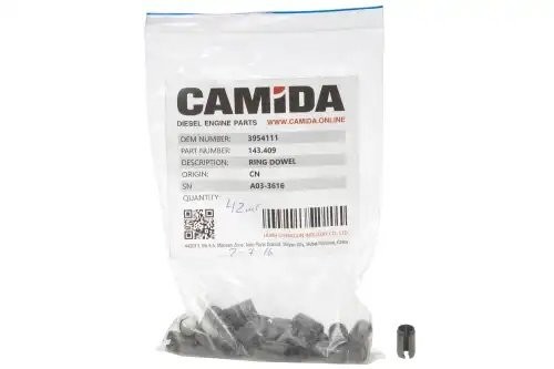 Штифт дв. Cummins ISBe кольца частоты вращения распредвала КАМАЗ CAMIDA 143409 CAMIDA