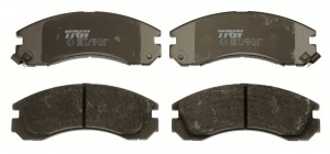 Колодки тормозные MITSUBISHI Outlander (03-), Pajero (00-), Pajero Sport (98-) п GDB1126 TRW
