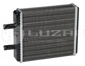 Радиатор отопителя ЛИАЗ алюминиевый сборный (короткий) LUZAR LRH0318 LUZAR
