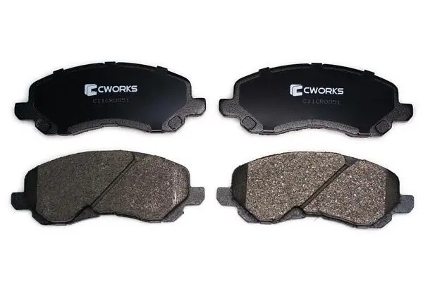 Тормозные колодки передние Low Metallic C11CR0051 C11CR0051 CWORKS