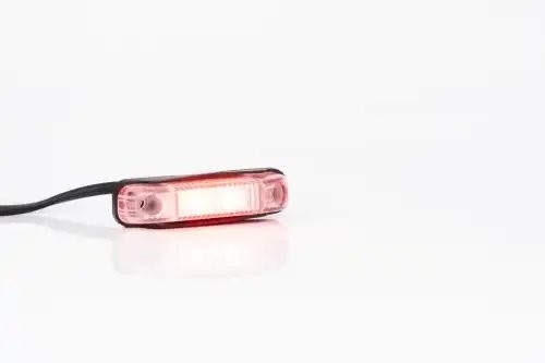фонарь габаритный! красный, LED, 80х18 с проводом 0,5м \ FT013CLED FRISTOM