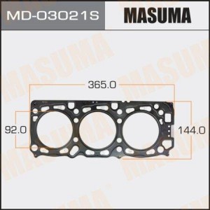 прокладка ГБЦ!\ Mitsubishi Pajero/Sigma 3.0 V6 24V 6G72 91-00 MD-03021S MASUMA
