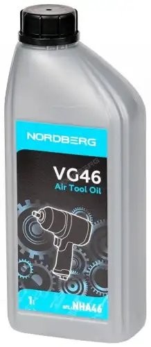 масло для пневмоинструмента! ISO-46, 1 л NHA46 NORDBERG