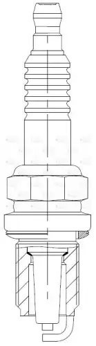 Свеча зажигания для а/м Hyundai Accent (Tagaz) (00-) 1.3i/1.5i (VSP 0805) VSP 0805 START VOLT