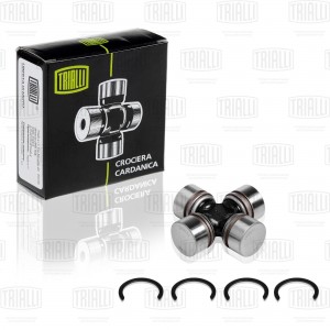 Крестовина КАМАЗ рулевого кардана в сб /TRIALLI/ (28x37x67.8) CC 906 TRIALLI