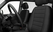 Авточехлы УАЗ-3163,УАЗ Пикап экокожа (заднее 40/60) черные комплект (ОАО УАЗ) 316300473500200 UAZ UAZ
