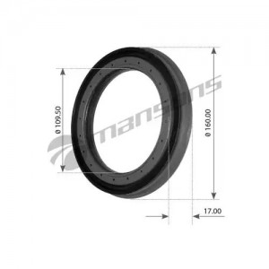 Сальник ступицы  SMB  M91002101  110*160*17 без ABS GR175 GR175 MANSONS