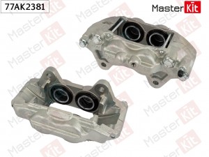 Суппорт тормозной передний левый Toyota HILUX VII Пикап (_N1_, _N2_, _N3_) 2004  77AK2381 MASTER KIT