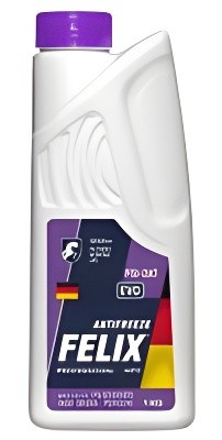 Антифриз готовый фиолетовый лобридный EVO G12Evo 1кг 430206334 FELIX
