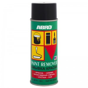 Смывка краски аэрозоль 283г (США) ABRO PR-600-R ABRO