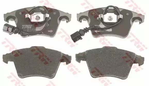 Колодки передние VW TOUAREG (7L_) GDB1651 GDB1651 TRW