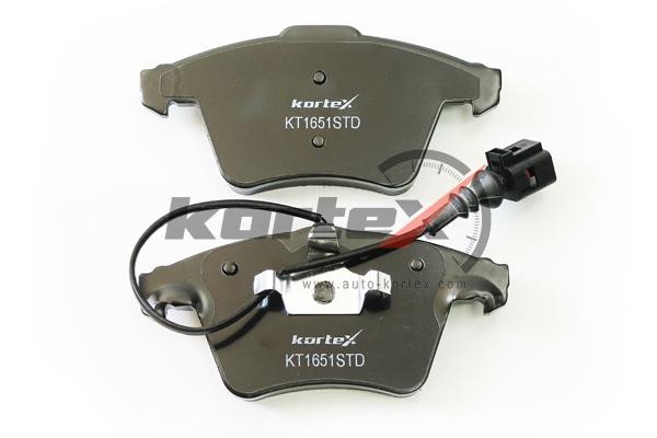 Колодки торм. VW TOUAREG перед.к-т KT1651STD KT1651STD KORTEX