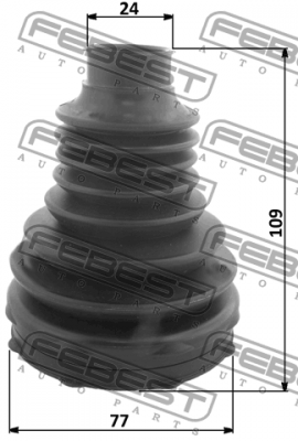 Пыльник ШРУСа FORD Focus (11) внутреннего комплект FEBEST 1815P-MOKT FEBEST