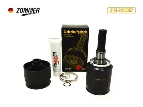 ШРУС ВАЗ 2121 (внутренний) левый в сб. (пыльник+ метиз+ смазка) 21212215057 ZOMMER