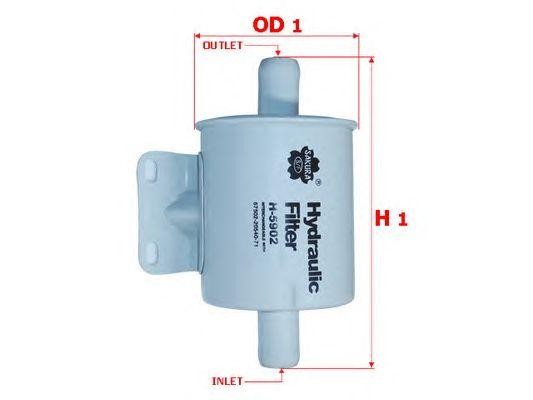 Фильтр гидравлический DONALDSON H5902 H5902 SAKURA