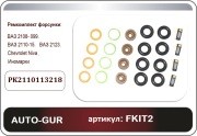 Ремкомплект форсунки 2108-099, 2113-15, 2110-12, 2123 Chevy Niva иномарки (к-т.  FKIT2 AUTO GUR