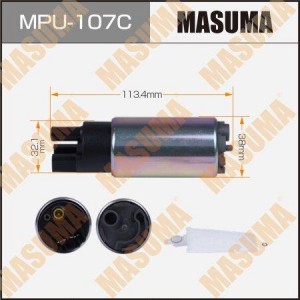 насос топливный электрический! графит. коллект\ Toyota Rav4 MPU-107C MASUMA