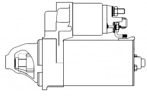 Стартер для а/м BMW 5 F10 (10-)/3 F30 (12-)/X3 F25 (11-) 2.0i MT 1,7кВт (LSt 260 LST 2608 START VOLT