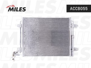 Радиатор кондиционера (паяный) VW TIGUAN 1.4/2.0 TSI/TDI 07- ACCB055 ACCB055 MILES