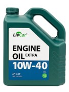 Масло моторное LIVCAR ENGINE OIL EXTRA 10W-40 API SL/CF (4л) LC2611040-004 LC2611040004 LIVCAR