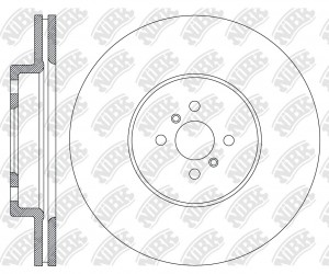 Диск тормозной CHANGAN Alsvin (18-) передний (1шт.) NIBK RN2532 NIBK