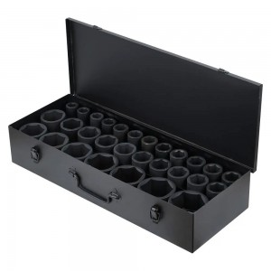 Набор головок ударных 3/4DR L=90мм, 29пр. (19-65мм) пласт.кейс (ATAS420) ATAS420 AIRLINE