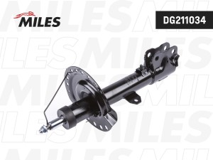 Амортизатор передний правый газовый Mitsubishi Outlander 3.2014-8.2018 (KYB 3350 DG211034 MILES