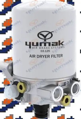 Кран влагоотделитель 12,5 bar с подогревом аналог WABCO № 4324100340 0303057 YUMAK