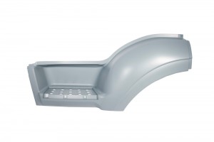 крыло, корпус подножки !левой серый пластик SMC\ IVECO M3061422 MARSHALL