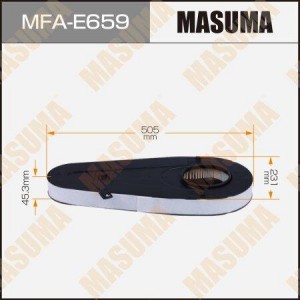 фильтр воздушный!\ BMW F10/F01 3.0D 10> MFA-E659 MASUMA