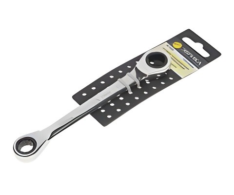 Ключ накидной 10х12мм трещоточный с держателем ЭВРИКА ER-71012H EVRIKA